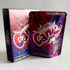Candy 3.5 mylar bags and box
