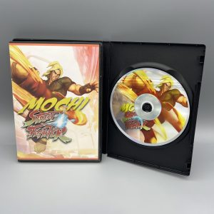 Premium Flower Ken's Street Fighter CD Cases with Mylar Bags 3.5 Grams