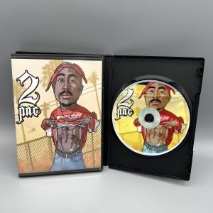 Premium Flower 2 PAC CD Cases with Mylar Bags 3.5 Grams