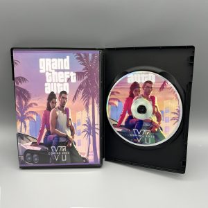 Premium Flower Grand Theft Auto 6 CD Cases with Mylar Bags 3.5 Grams