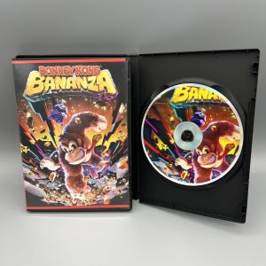 Premium Flower Donkey Kong Bananza CD Cases with Mylar Bags 3.5 Grams