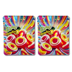 Candy Peachie 3.5g Mylar Bags