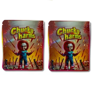 Chucky Harms 3.5g Mylar Bags