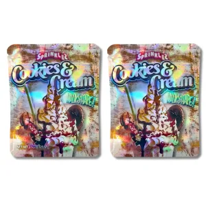 Cookies & Cream 3.5g Mylar Bags