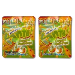 Fanta Caramel Apple Pops 3.5g Mylar Bags