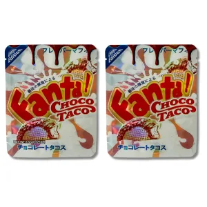Fanta Choco Taco 3.5g Mylar Bags, Premium Aluminum Foil Packaging