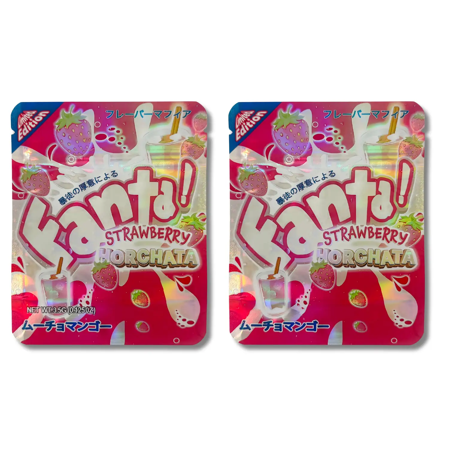 Fanta_Strawberry_Horchata_31.5g_Mylar_Bags_Premium_Aluminum_Foil_Packaging