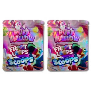 Froot Loops Rainbow Sherbet Scoops 3.5g Mylar Bags
