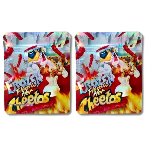 Frozen Flamin' Hot Cheetos 3.5g Mylar Bags