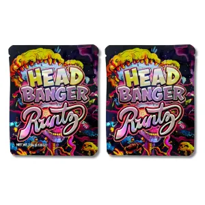HEAD BANGER Runtz 3.5g Mylar Bags