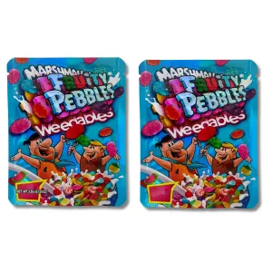 Marshmallow Fruity Pebbles Weenables 3.5g Mylar Bags