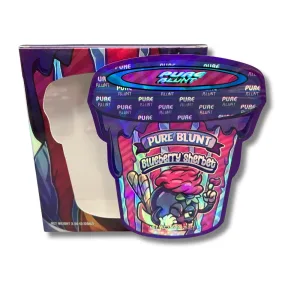Pure Blunt Blueberry Sherbet 3.5g Window Boxes With Bags