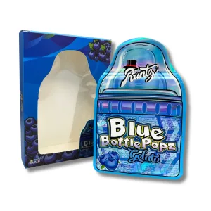 Runtz Blue BottlePopz Gelato 3.5g Window Boxes With Bags