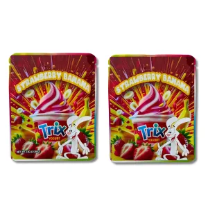 Strawberry Banana Trix 3.5g Mylar Bags