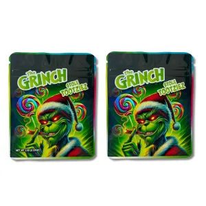 The Grinch Stole Tootziez 3.5g Mylar Bags