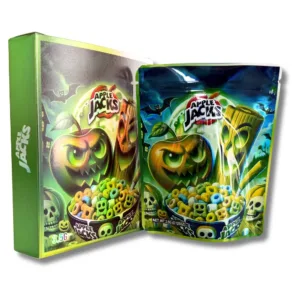 APPLE JACKS 3.5g Mylar Bags With Boxes