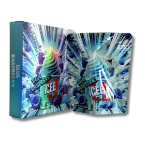 Blue Raspberry Icee Sorbet 3.5g Mylar Bags With Boxes
