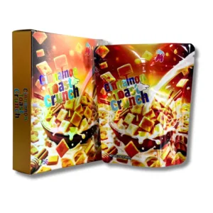 Cinnamon Toast Crunch 3.5g Mylar Bags With Boxes