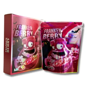 Franken Berry 3.5g Mylar Bags With Boxes