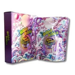 Hubba Bubba Bubble Tape 3.5g Mylar Bags With Boxes