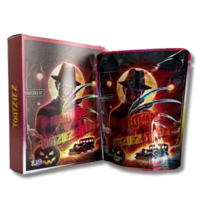 Nightmare On Tootziez Street 3.5g Mylar Bags With Boxes