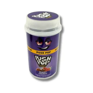 Push Pop Candy Berry Cherry 3.5g Push Pop Container