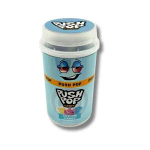 Push Pop Cotton Candy 3.5g Push Pop Container